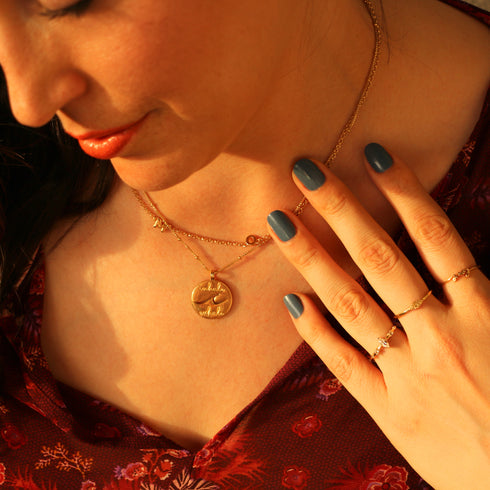Dainty Yoga Necklace